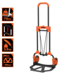 صورة Hand Trolley Folding 65Kgs BXWT-H200 Black + Decker