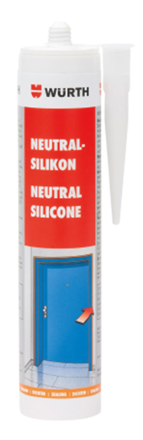 صورة NEUTRAL SILICONE-TRANSPARENT WURTH - 300 ML