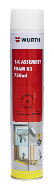 صورة 1K ASSEMBLY FOAM B3 WURTH - 750 ML