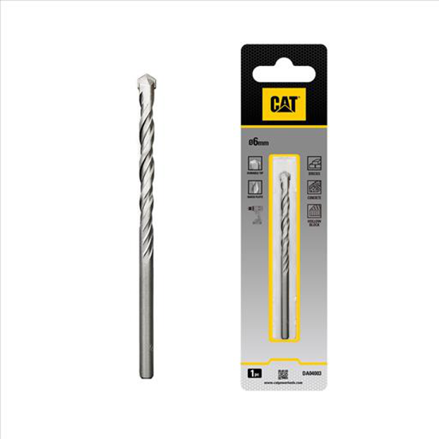 صورة Cat® Hard Surface Masonry Drill 6x60x100mm (Pack1)