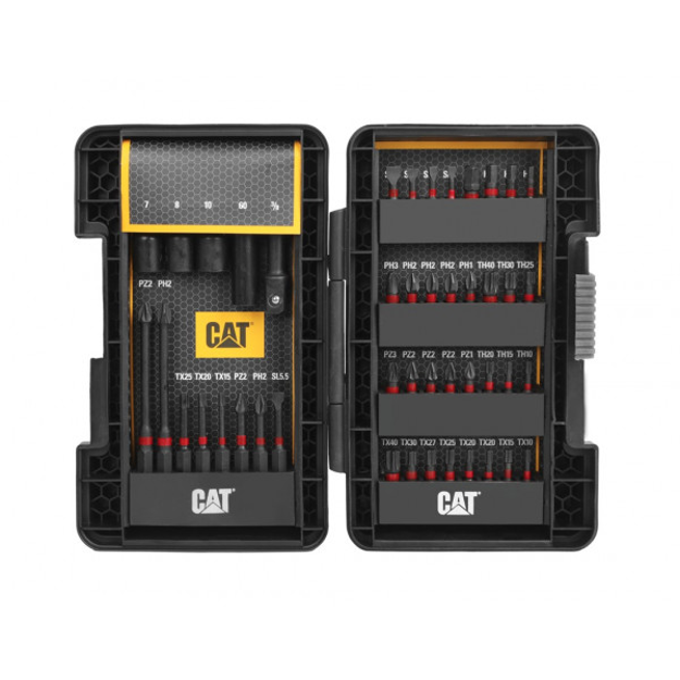 صورة Cat® SCREWDRIVER BIT Set 45pcs MEDIUM CASE