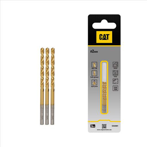 صورة Cat® HSS Drill bit 2 x 49mm(Pack3)