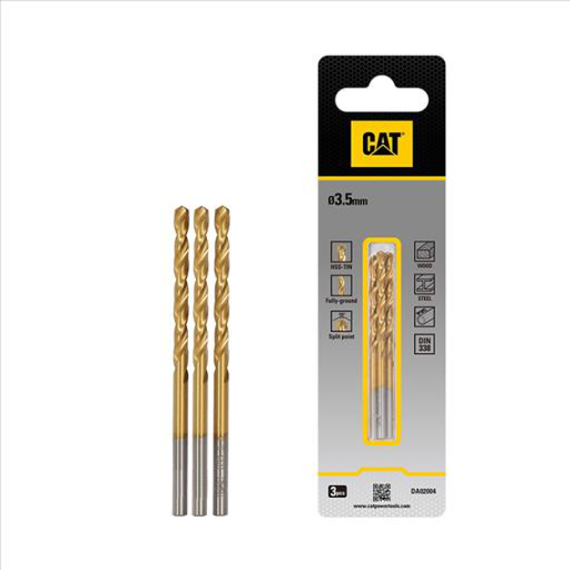 صورة Cat® HSS Drill bit 3.5 x 65mm(Pack3)