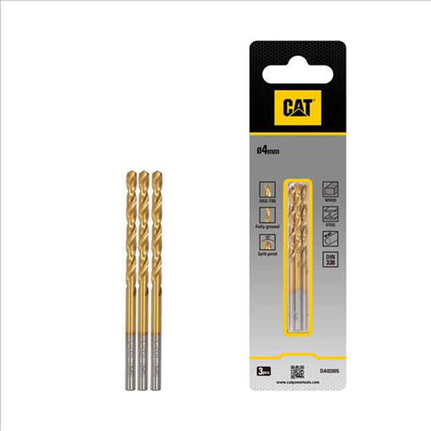 صورة Cat® HSS Drill bit 4 x 70mm(Pack3)