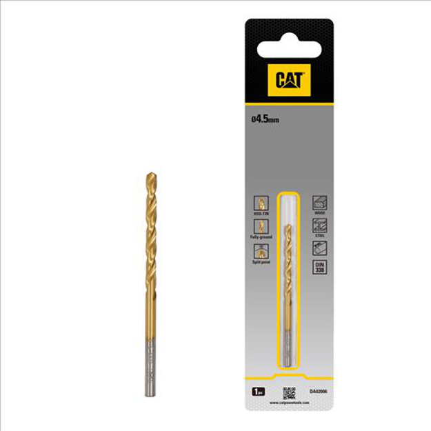 صورة Cat® HSS Drill bit 4.5 x 80mm(Pack1)