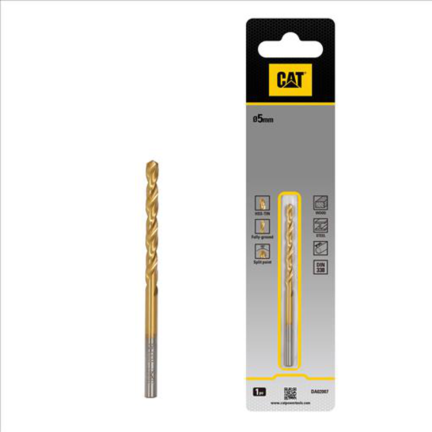 صورة Cat® HSS Drill bit 5 x 86mm(Pack1)