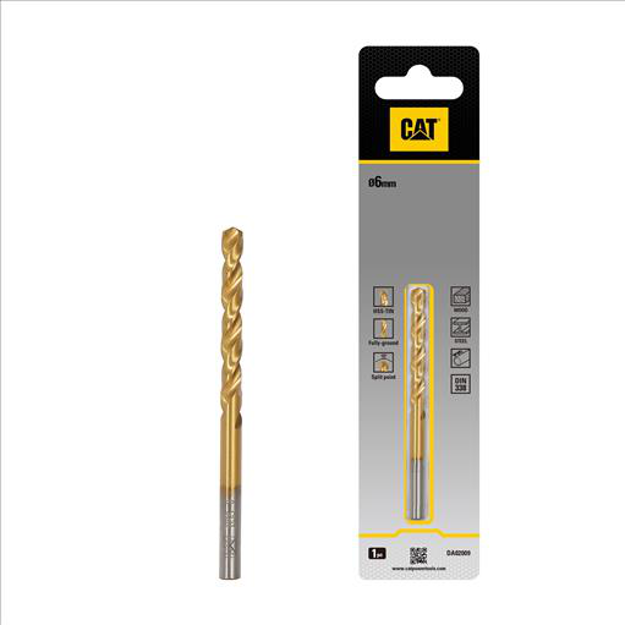 صورة Cat® HSS Drill bit 6 x 93mm(Pack1)