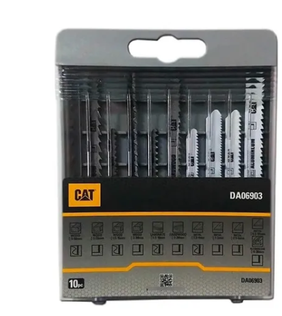 صورة Cat® ROBUSTLINE JIGSAW BLADE SET 10 PIECES