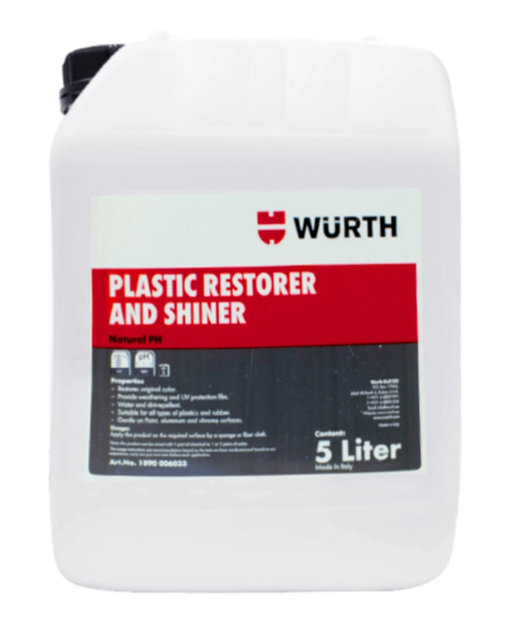 صورة PLASTIC RESTORER AND SHINER 5L WURTH